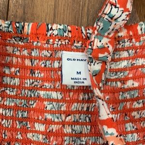 🌟3 for $20🌟 Old Navy floral smocked midi dress - size medium